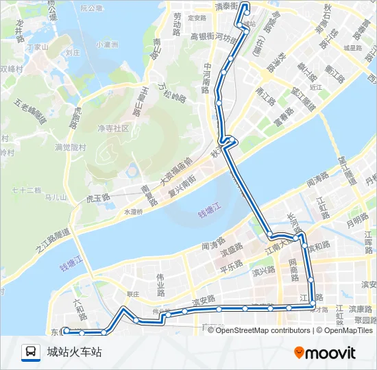 116路 Bus Line Map