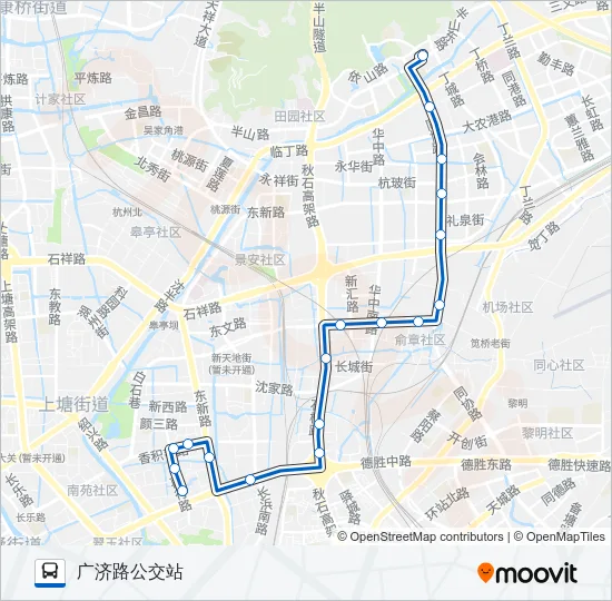 120路 Bus Line Map
