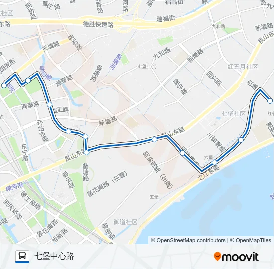 124路 Bus Line Map