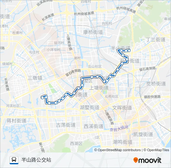 129路 Bus Line Map