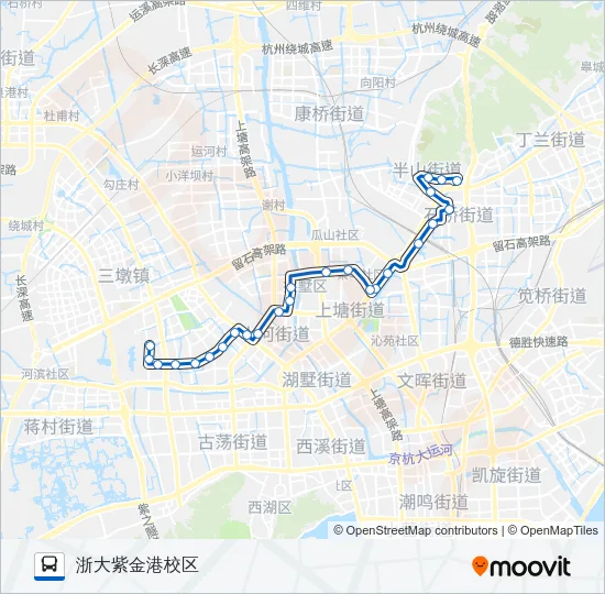 129路 Bus Line Map