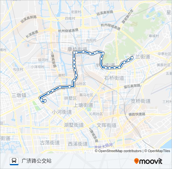 131路 bus Line Map