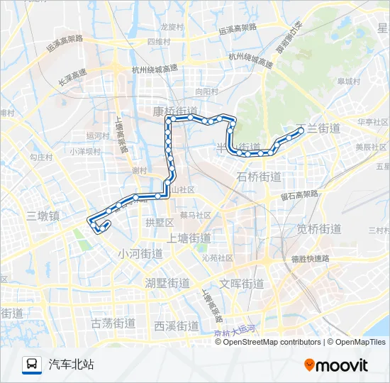 131路 Bus Line Map