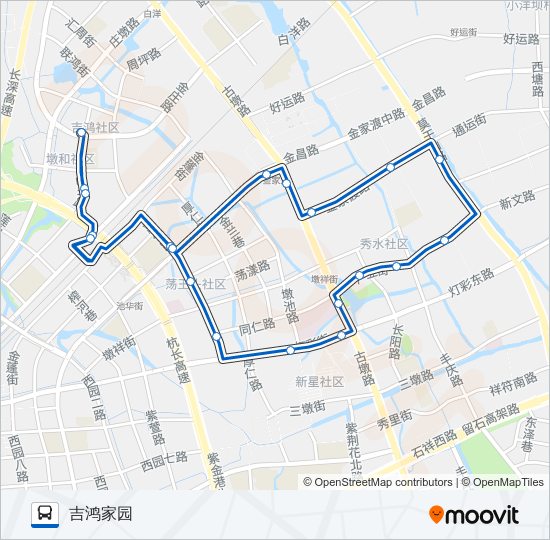 141路 bus Line Map