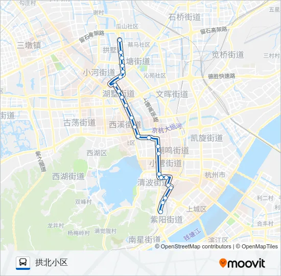 151路 Bus Line Map