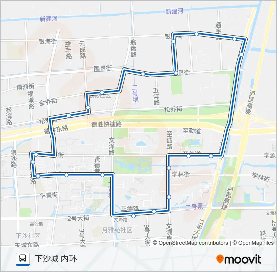173路 Bus Line Map