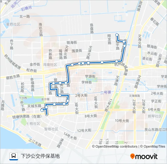 174路 Bus Line Map