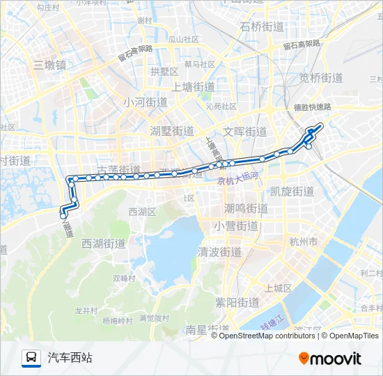 179路 Bus Line Map