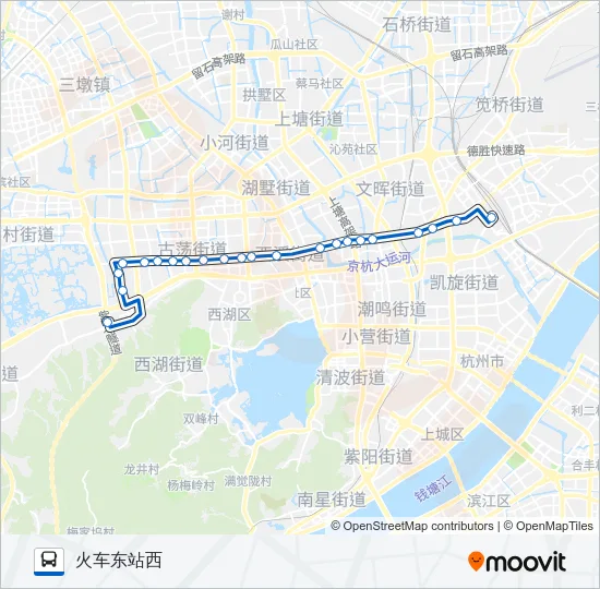 179路 Bus Line Map