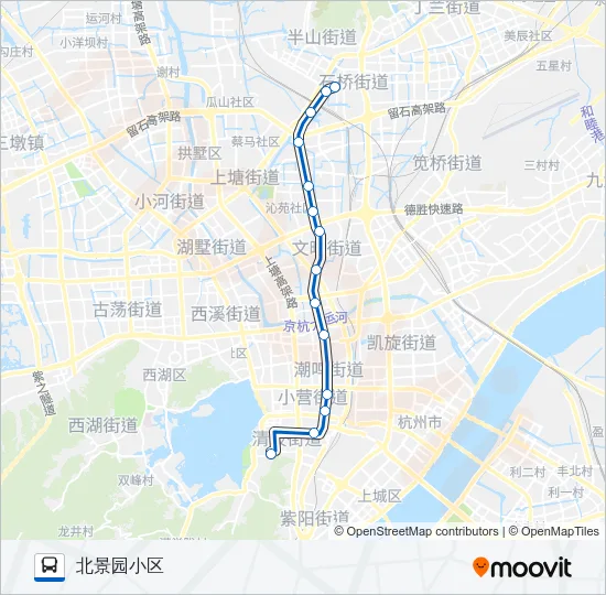 187路 Bus Line Map