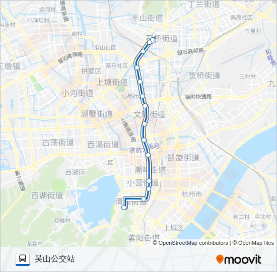 187路 Bus Line Map
