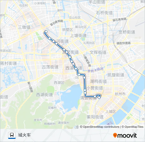 188路 Bus Line Map