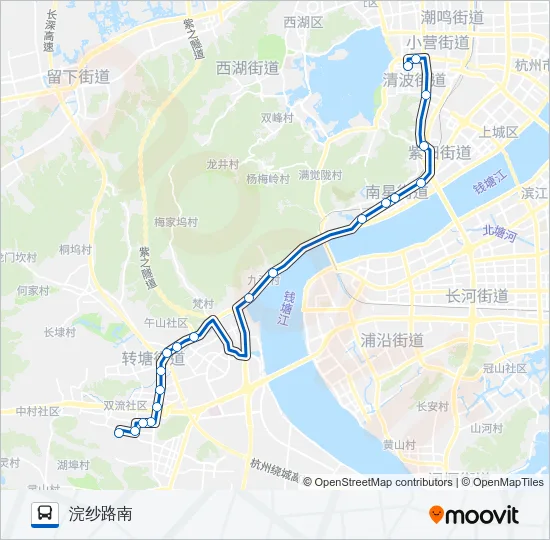 189路 Bus Line Map