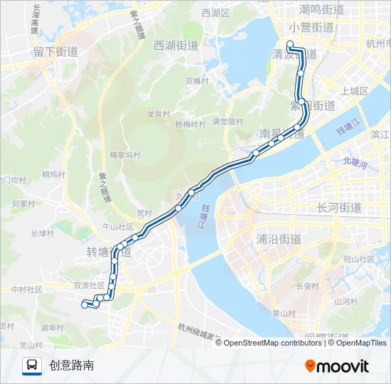 189路 Bus Line Map