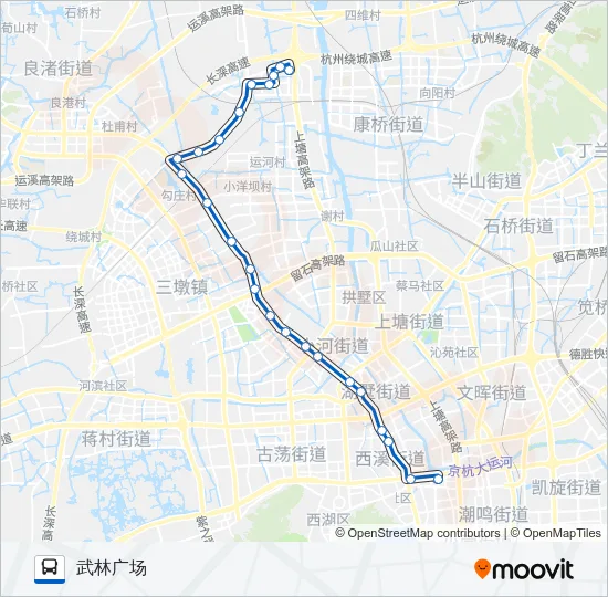 192路 Bus Line Map
