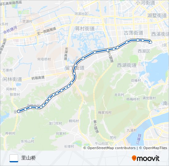 193路 bus Line Map