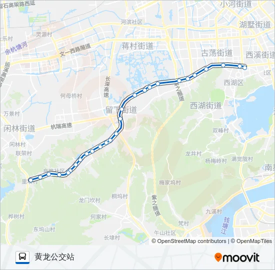 193路 Bus Line Map
