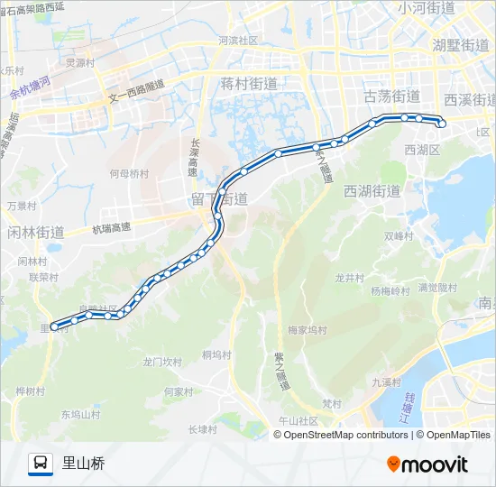 193路 Bus Line Map
