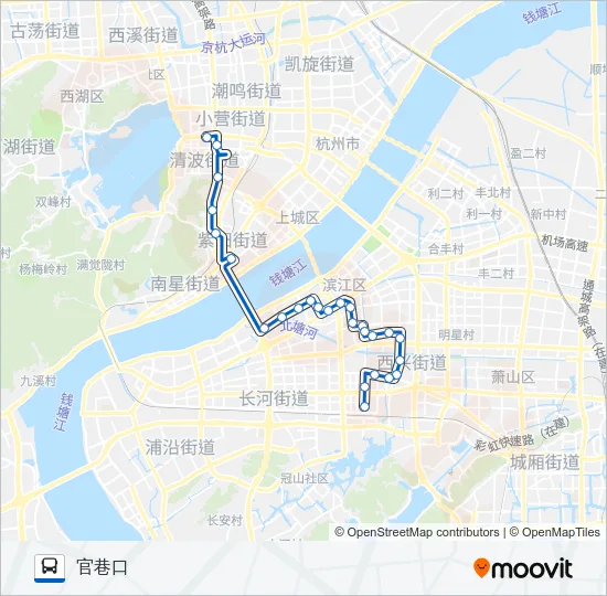 195路 Bus Line Map