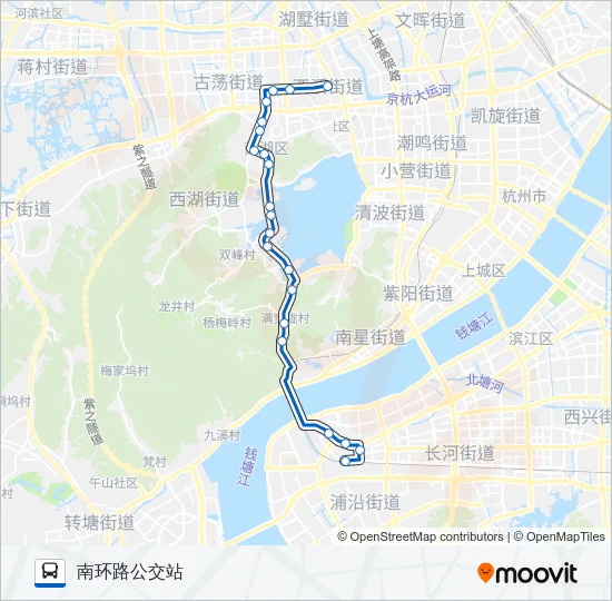 197路 Bus Line Map