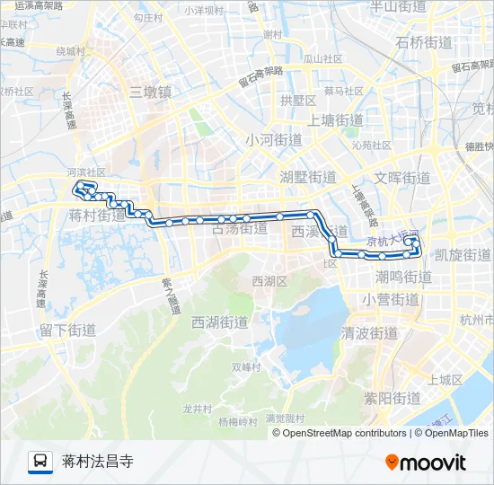 199路 Bus Line Map