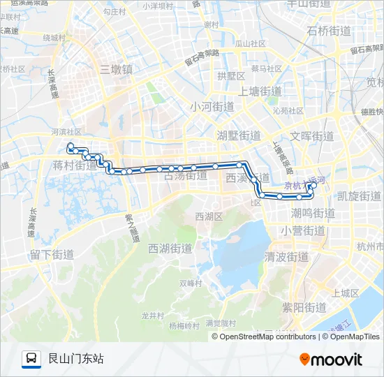 199路 Bus Line Map