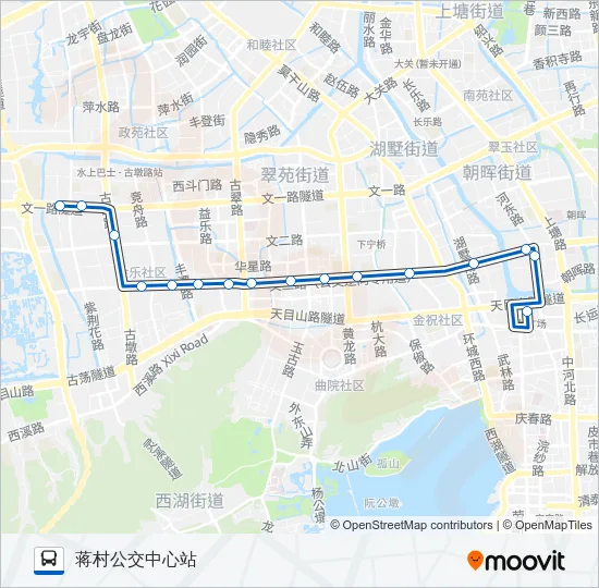 203路 Bus Line Map