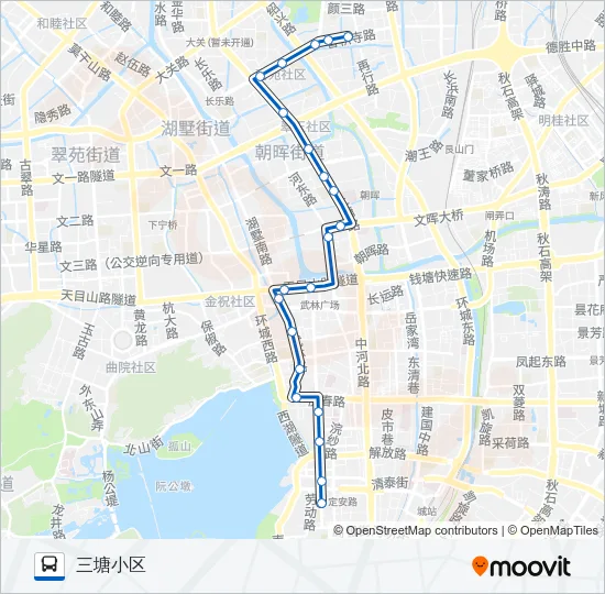 206路 Bus Line Map