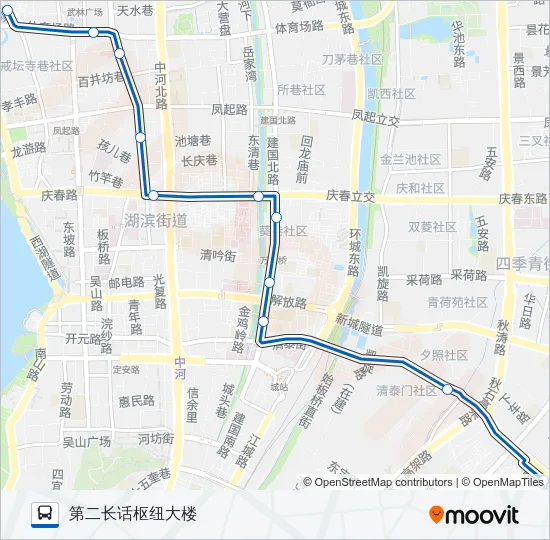 207路 Bus Line Map