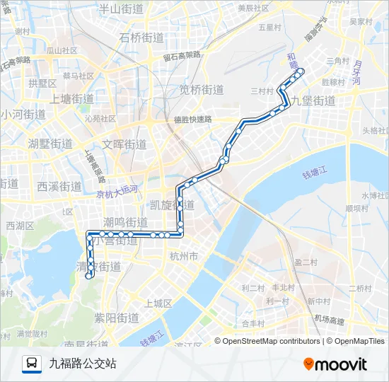 212路 Bus Line Map