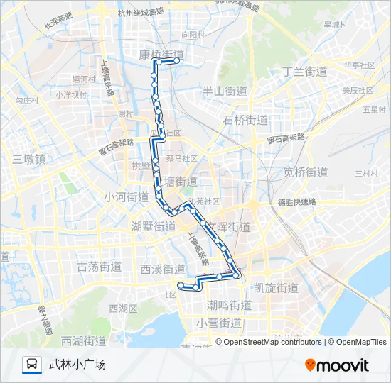 220路 Bus Line Map