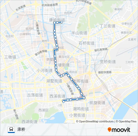 220路 Bus Line Map