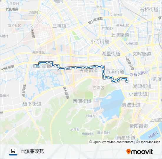221路 Bus Line Map
