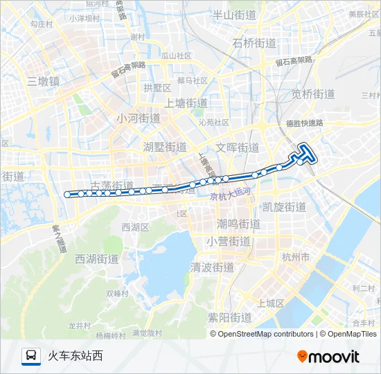 224路 Bus Line Map