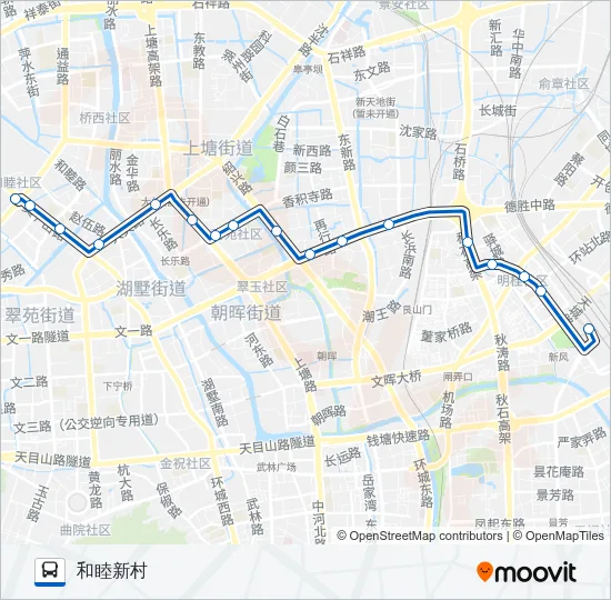 227路 Bus Line Map
