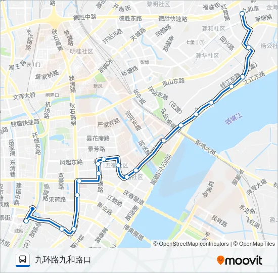 公交229路的线路图