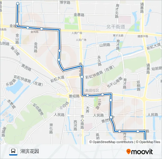 231路 Bus Line Map