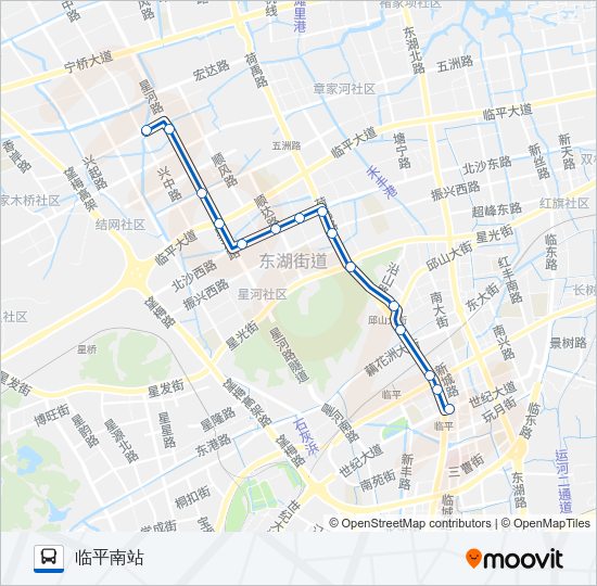 公交240路的线路图