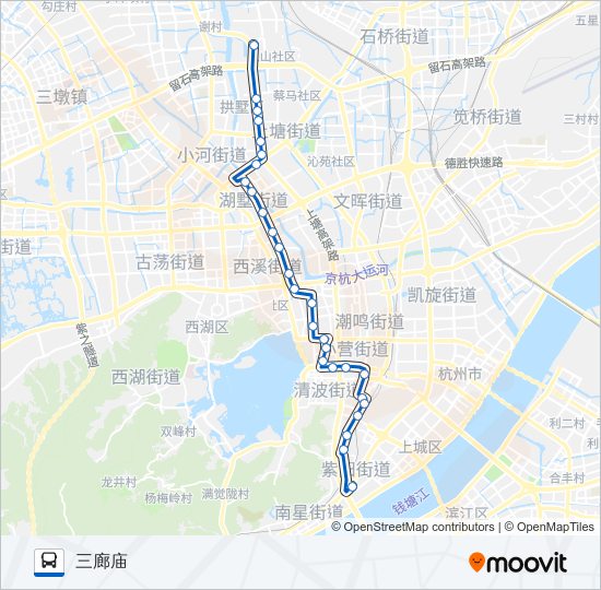 251路 bus Line Map