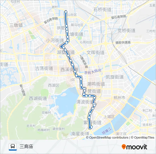 251路 Bus Line Map