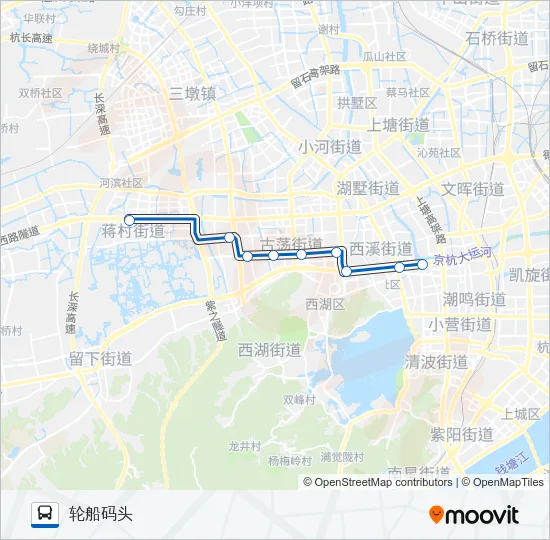 261路 Bus Line Map