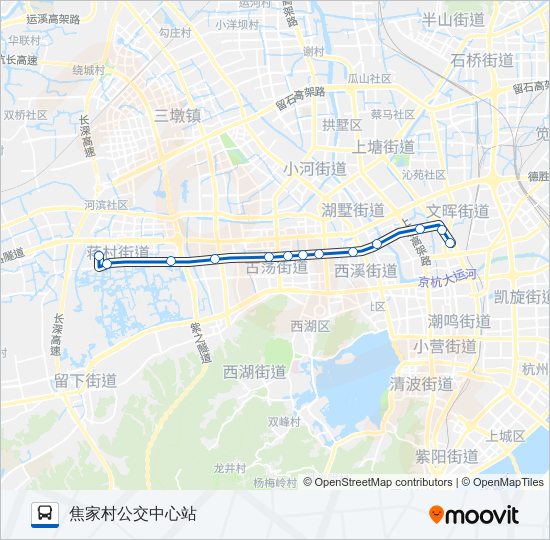 264路 bus Line Map