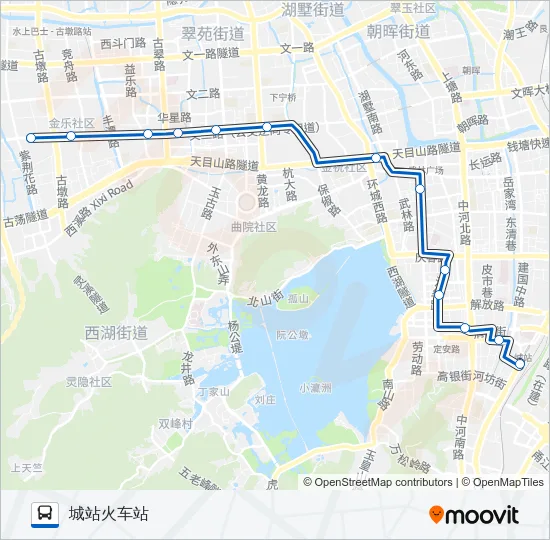 270路 Bus Line Map