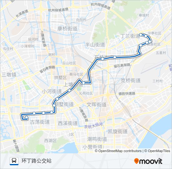 272路 bus Line Map