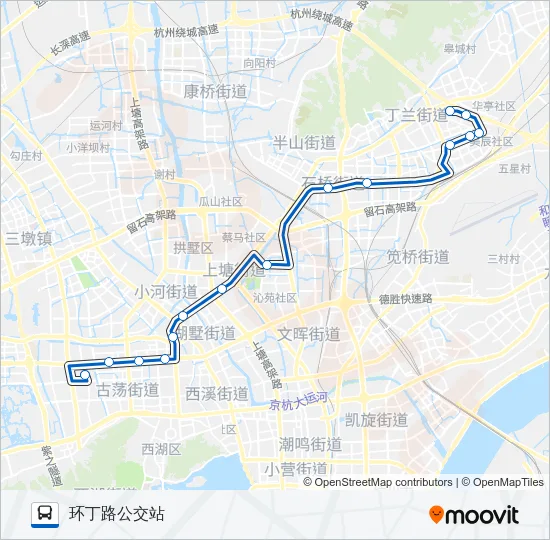 272路 Bus Line Map