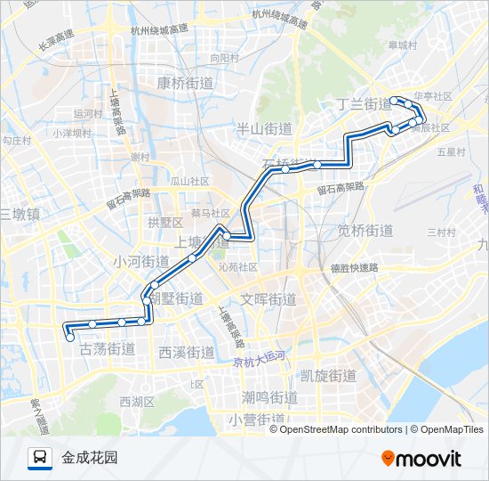 272路 bus Line Map