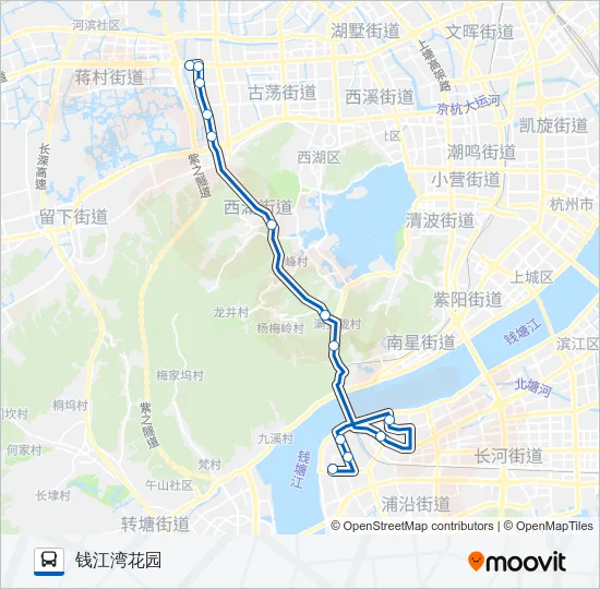 273路 Bus Line Map