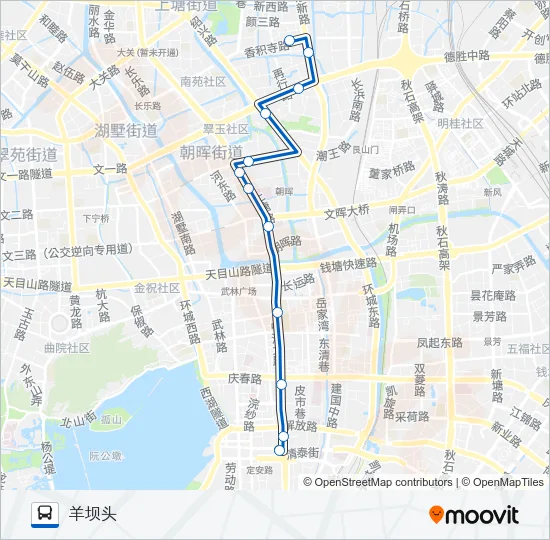 274路 Bus Line Map