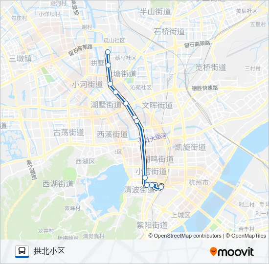 276路 Bus Line Map