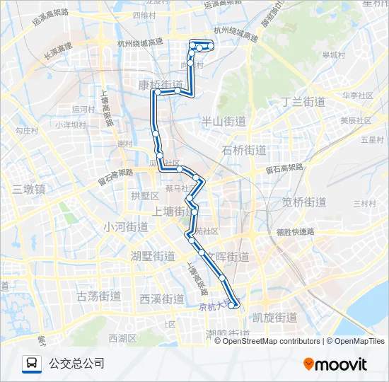 277路 Bus Line Map
